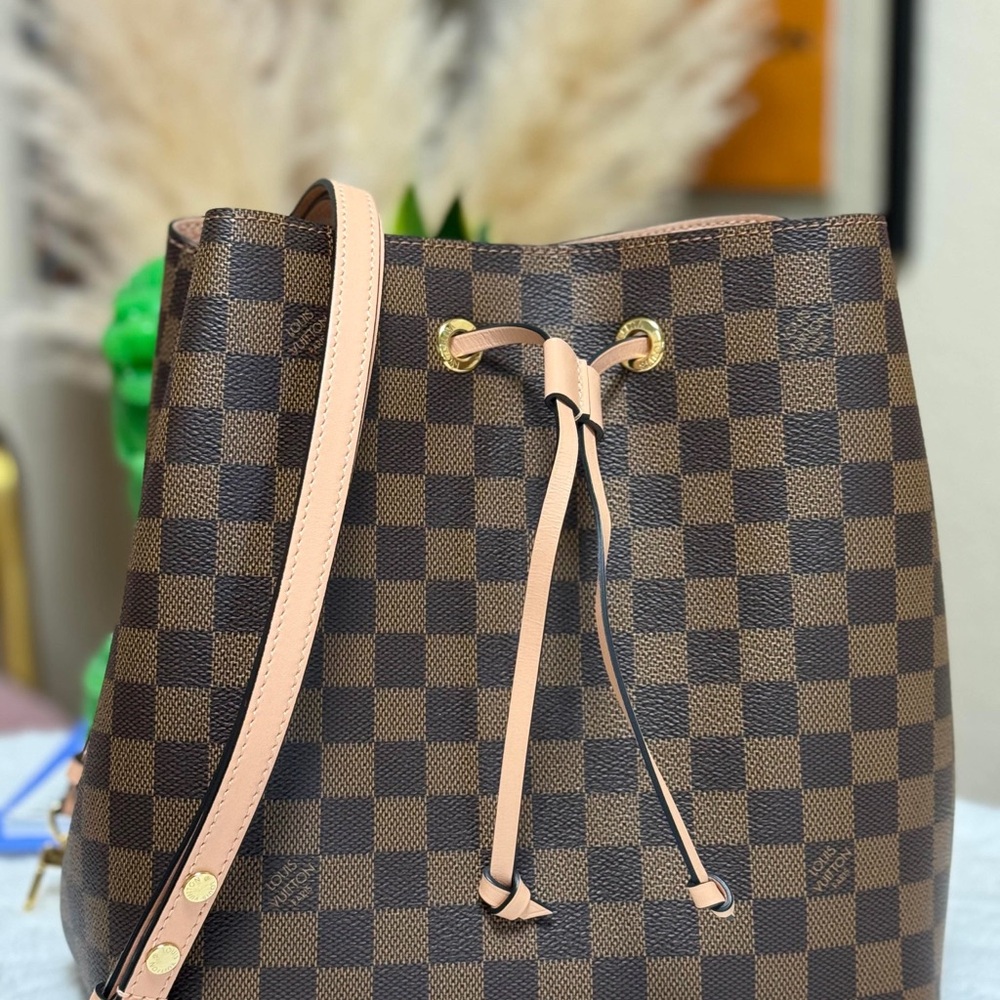 Louis Vuitton Neo Noe Brown Damier Ebene Bucket Bag